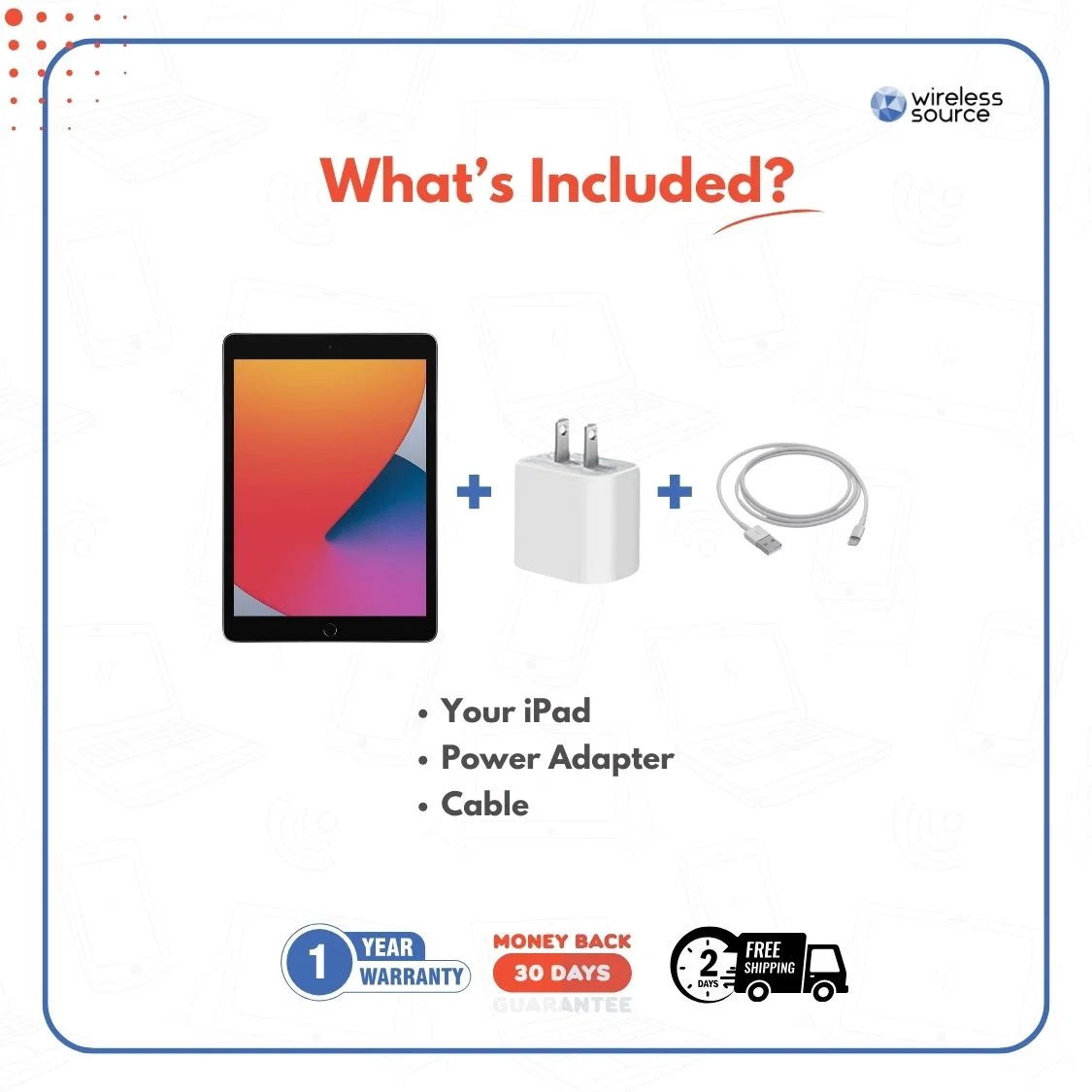 Certified iPad 7th Gen tablet – Fast US Shipping